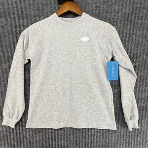 J. Bailey Long Sleeve T-Shirt Boys Size 8 Gray NWT Football Graphic Tee